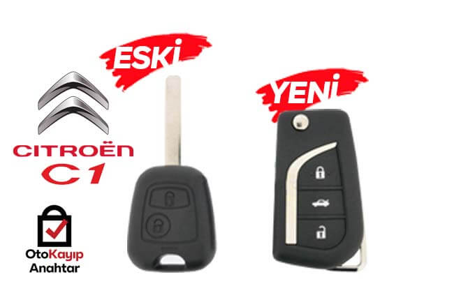 Citroen C1 Anahtar