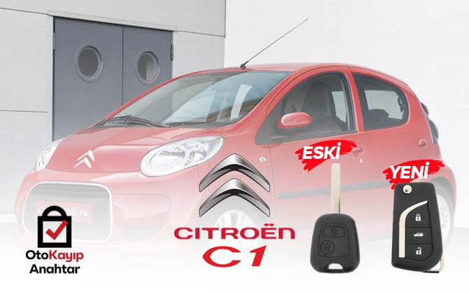 Citroen C1 Anahtar