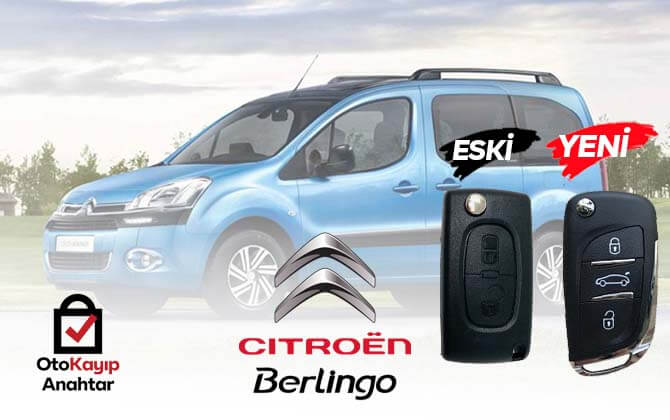 Citroen Berlingo yedek Anahtarı