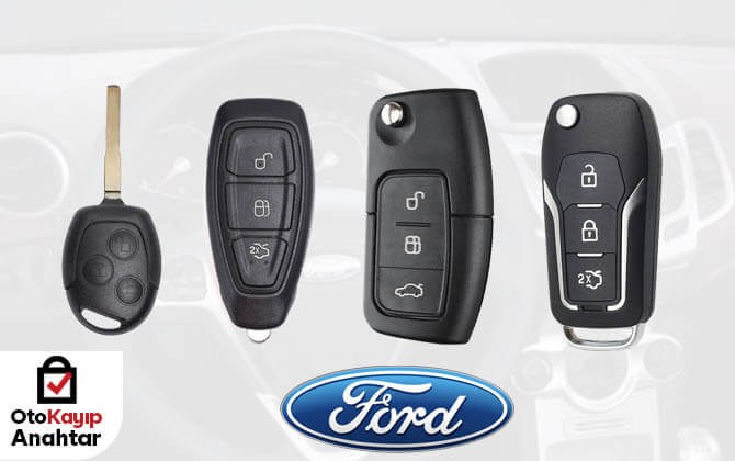Ford Fiesta Yedek Anahtar Modelleri