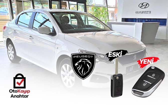 Peugeot 301 yedek anahtar