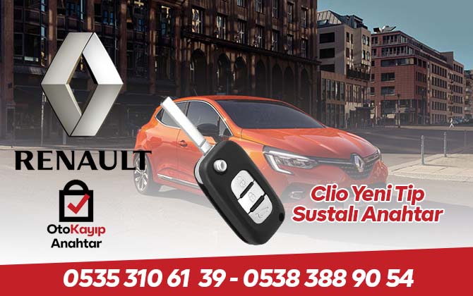 Renault Clio Yedek Anahtar