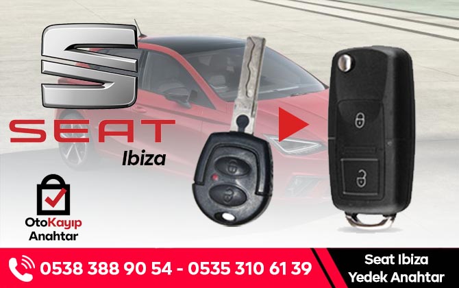 Seat ibiza yedek anahtar