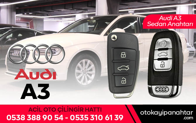 Audi A3 Sedan Anahtar